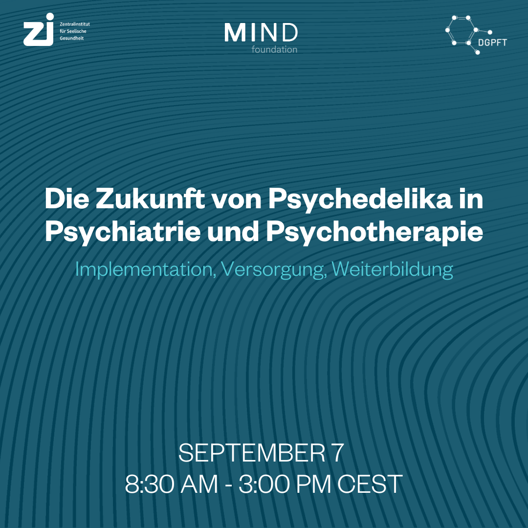 Symposium: Implementation von Psychedelika in der Psychiatrie